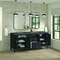 James Martin Vanities 72'' Double Vanity, Carbon Oak w/ 3 CM Parisien Bleu Quartz Top 485-V72-CBO-3PBL - alternate 4